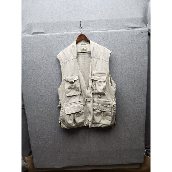 Redhead Khaki Outdoor Hunting Fishing Vest XL With Multiple Pockets - Picture 1 of 4